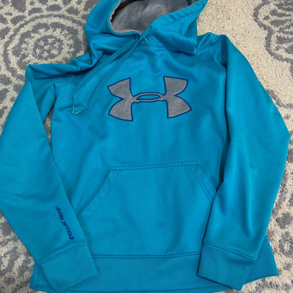 Blue Under Armour hoodie